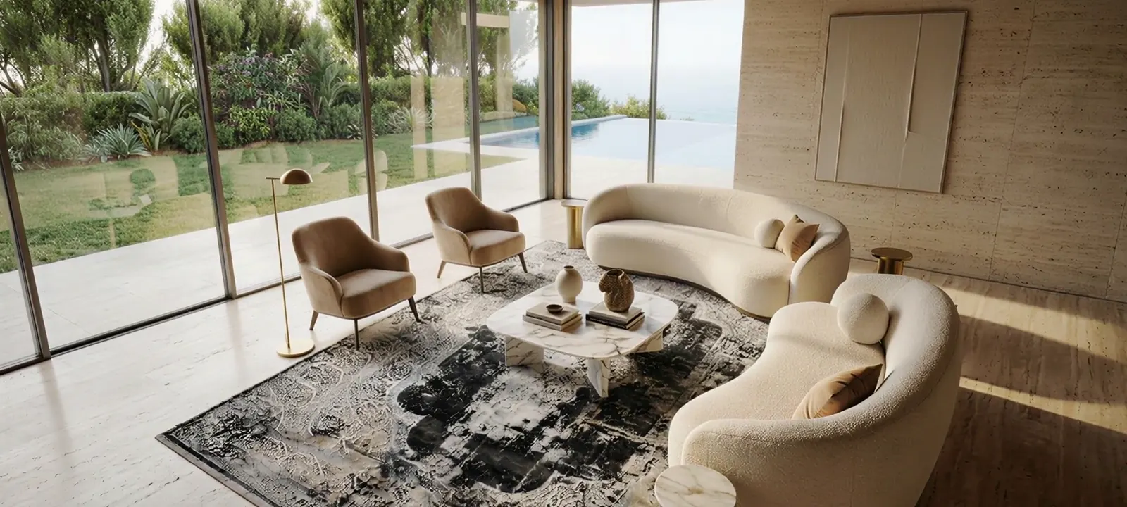 APCO luxury rug collection in a refined interior